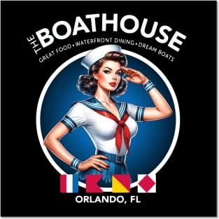 The Boat House Restaurant and Bar Orlando Florida Posters and Art